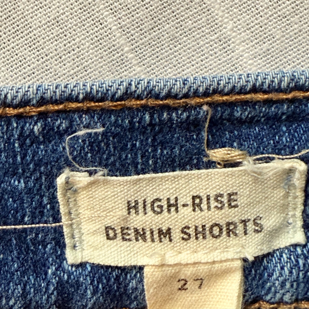 Madewell High Rise Denim Shorts Women’s Size‎ 27 - Picture 9 of 11